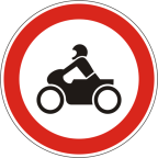 2204 Prepovedan promet za motorna kolesa in mopede